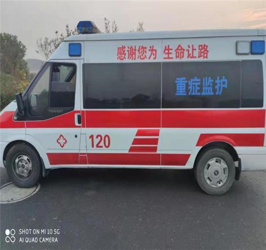 龙州救护车出租服务案例3